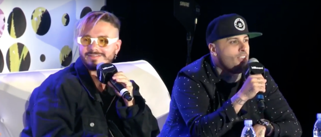 (Video) J Balvin y Nicky Jam se burlan del 