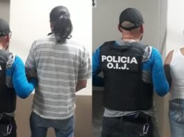 OIJ captura pareja de prófugos