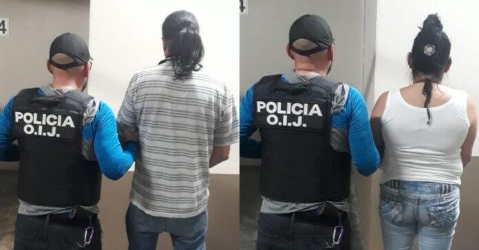 OIJ captura pareja de prófugos