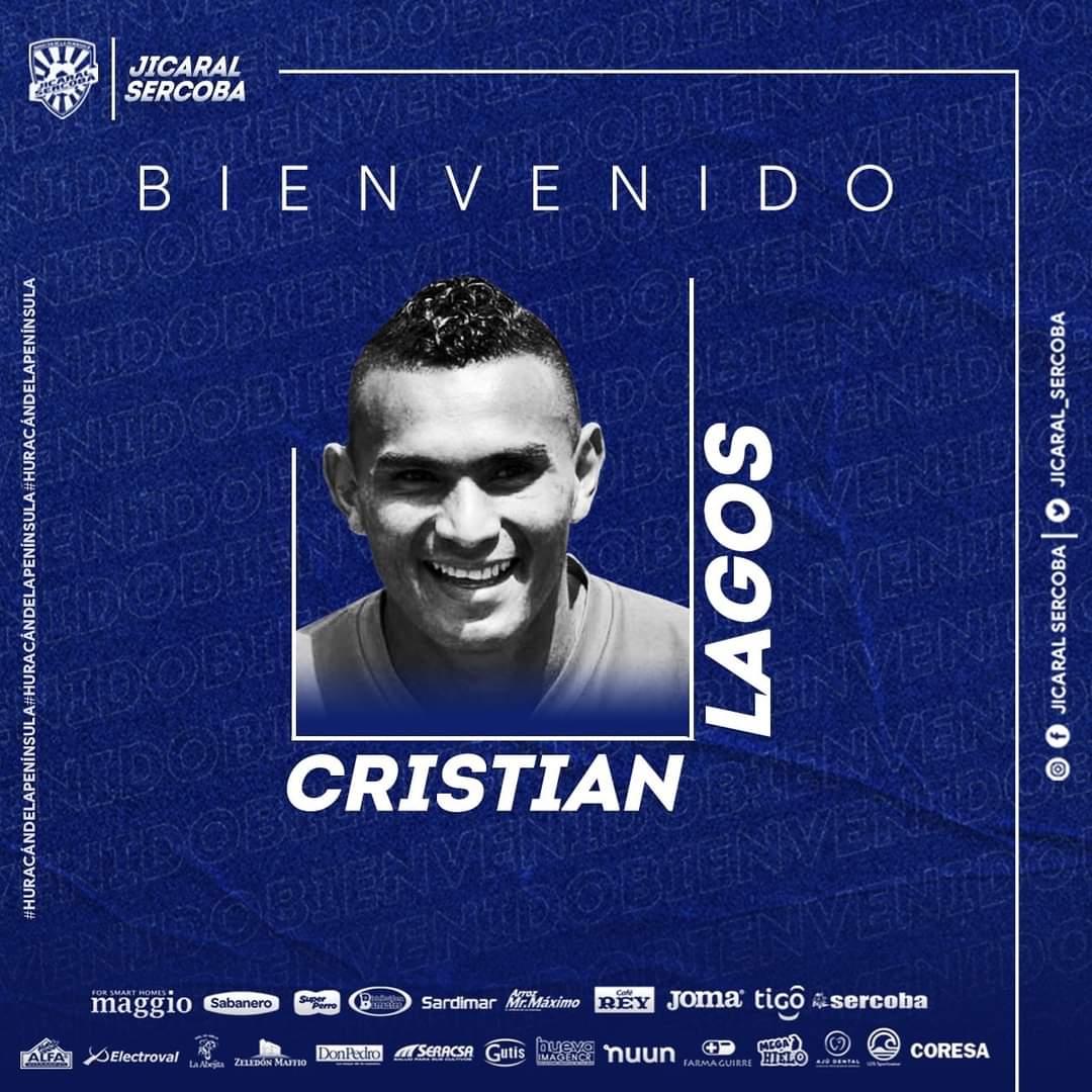 Jicaral sorprende en el mercado de fichajes y refuerza su plantel con Cristian Lagos