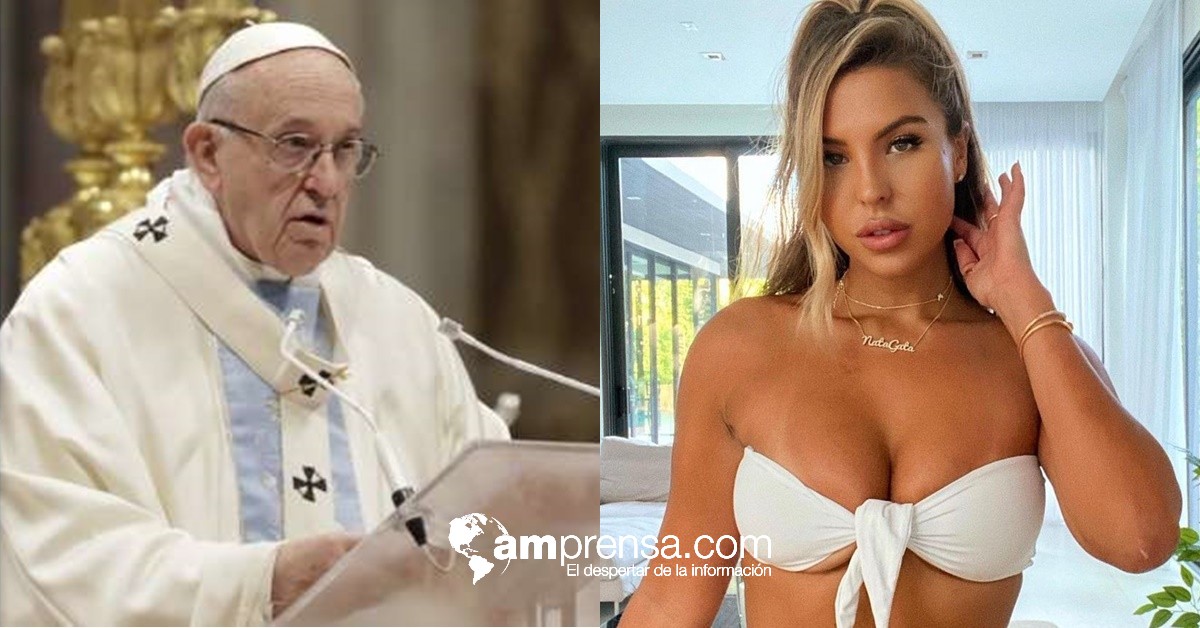 Modelo erótica asegura que Papa Francisco le dio “like” a una de sus fotos en Instagram