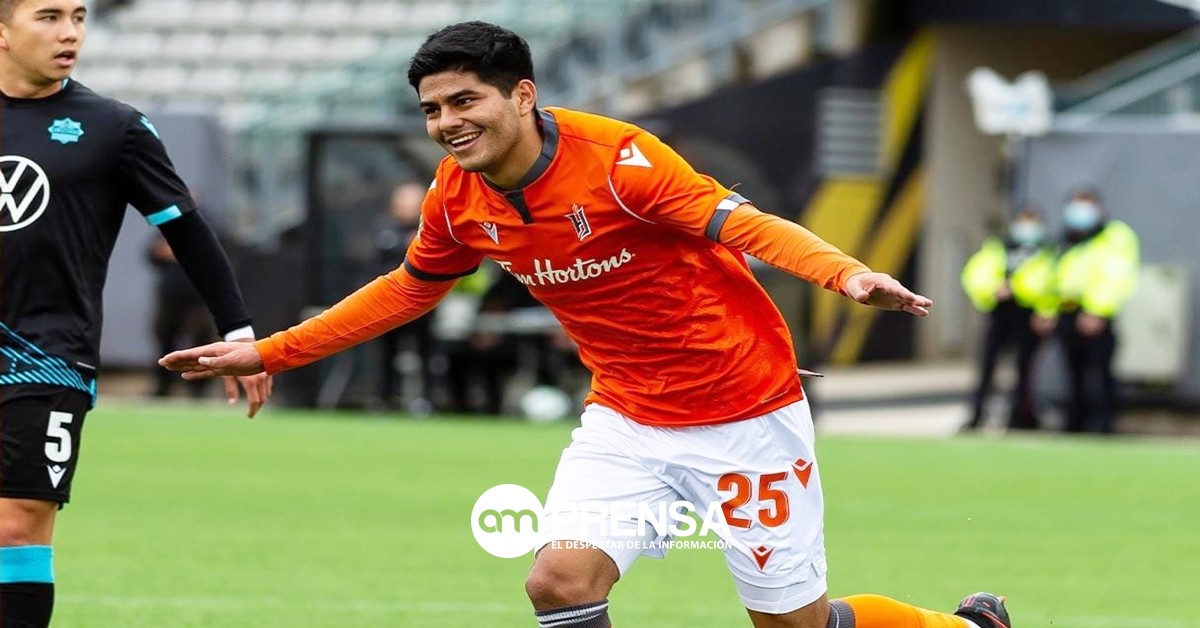 (Vídeo) Tico Joshua Navarro destaca con doblete en la Liga Premier de Canadá
