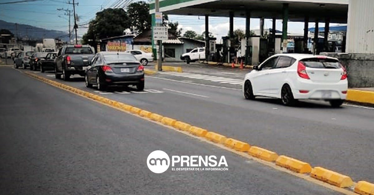 Ocho puntos dentro del GAM tendrán separadores viales para disminuir riesgo de accidentes
