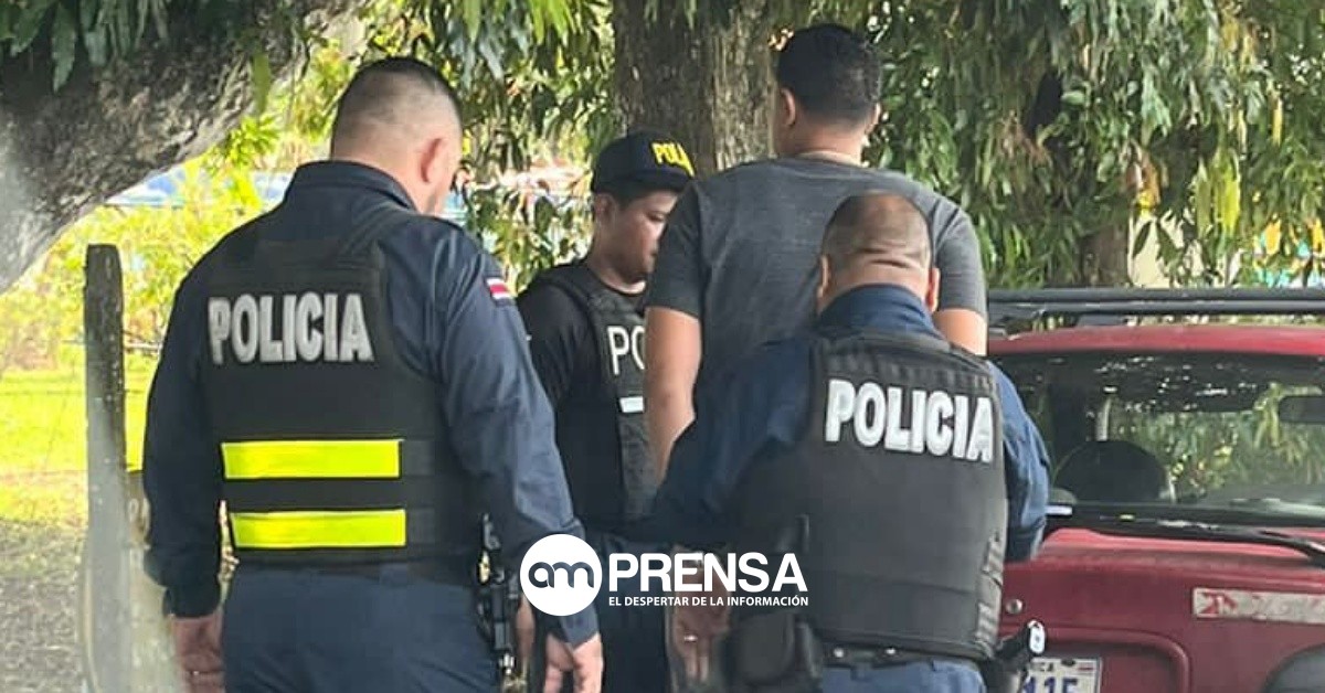Una mujer y dos hombres detenidos por operar ventas de drogas en Talamanca