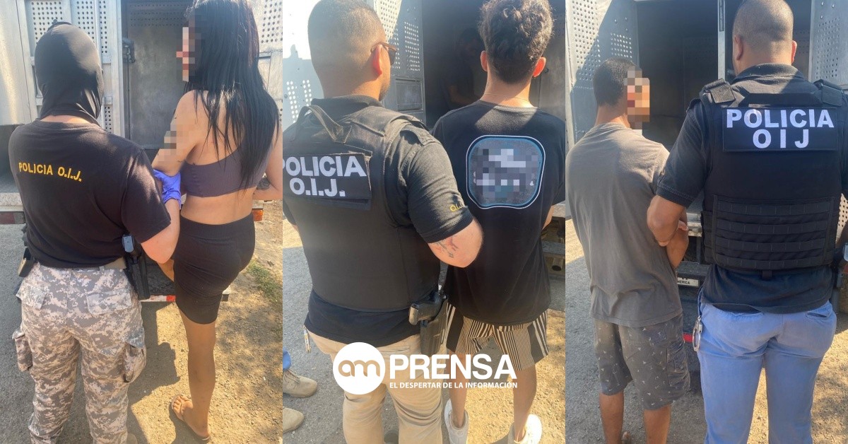 Cae clan narco familiar que operaba en Puntarenas