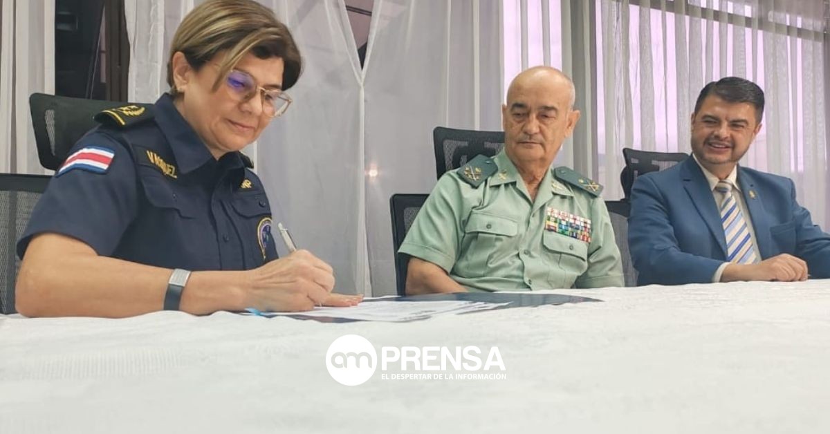 Costa Rica y España, conforman alianza en favor de la profesionalización policial