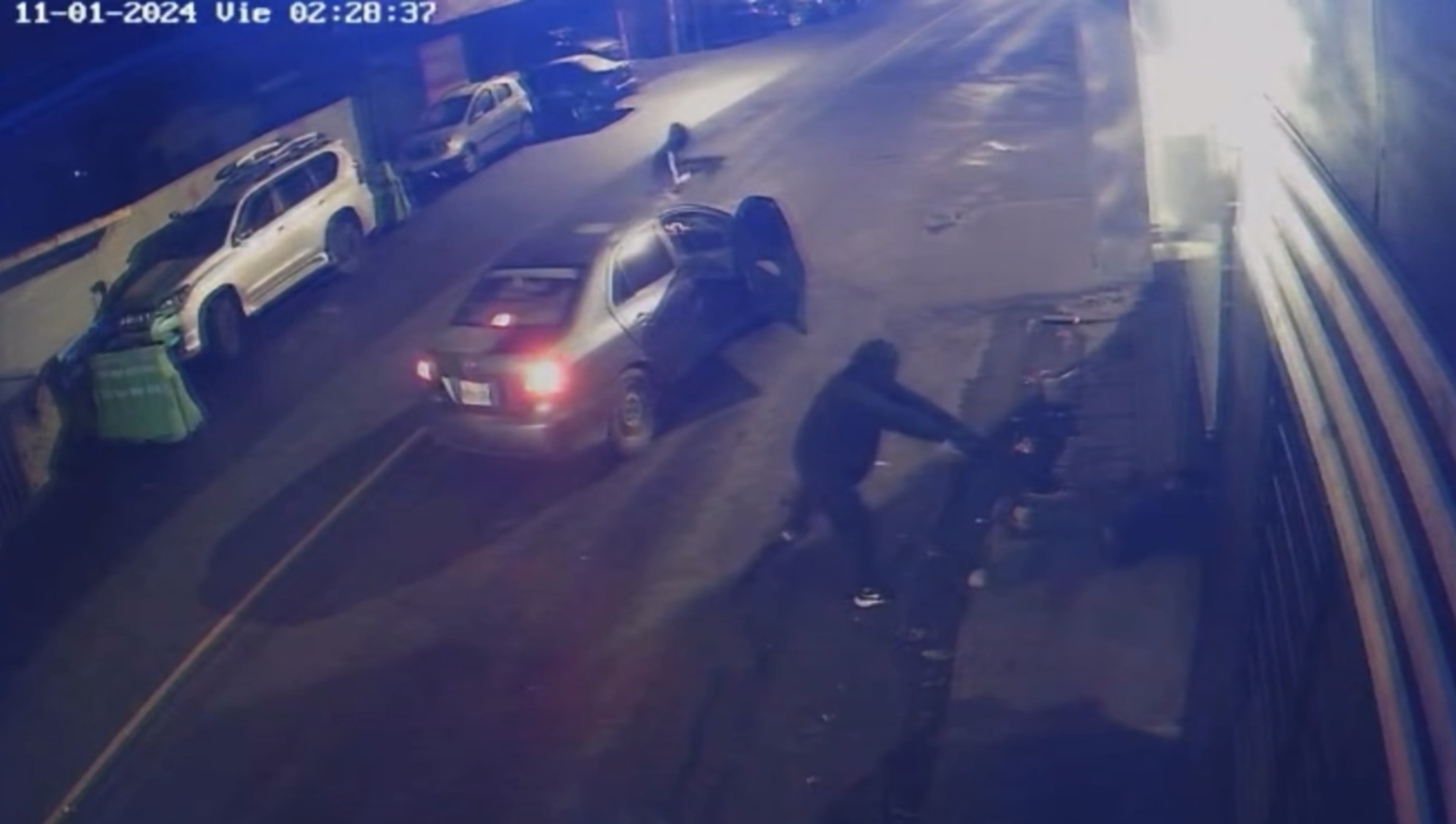 Video capta asesinato durante celebración de Halloween en Cartago